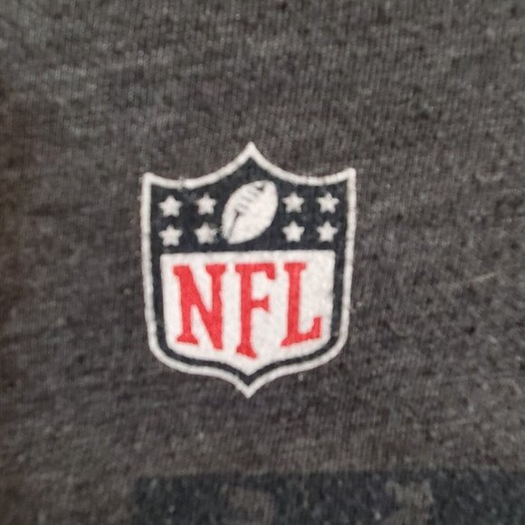 Seattle Seahawks Shirt Adult Womens Large 14/16 Gray Long-Sleeve NFL Superbowl - Picture 6 of 10